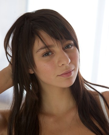 Teen Brunette Takes Off Her Hot Lingerie